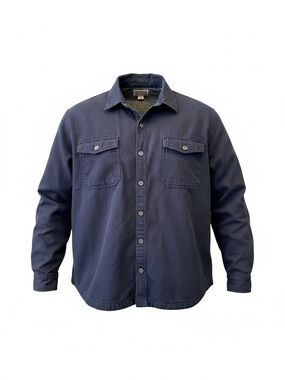 Duluth Trading Co barn jacket fleece lined Cotton Jacket snap button PLUS 3XL